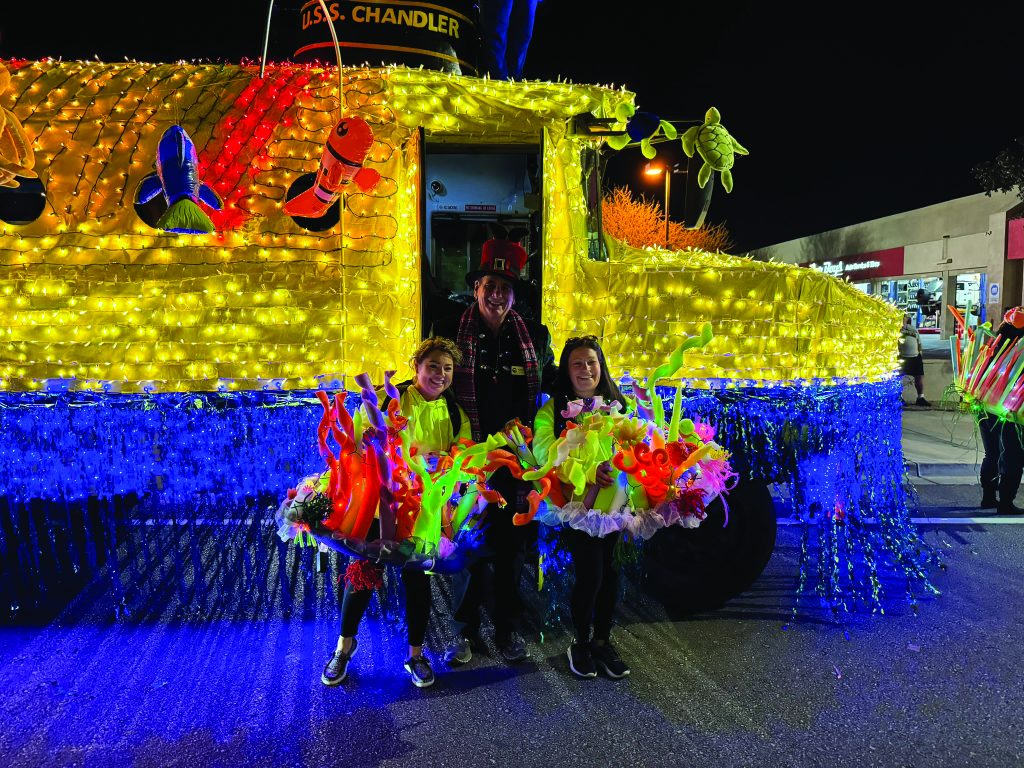 CUSD Transportation Dives into Victory at Chandler Parade of Lights