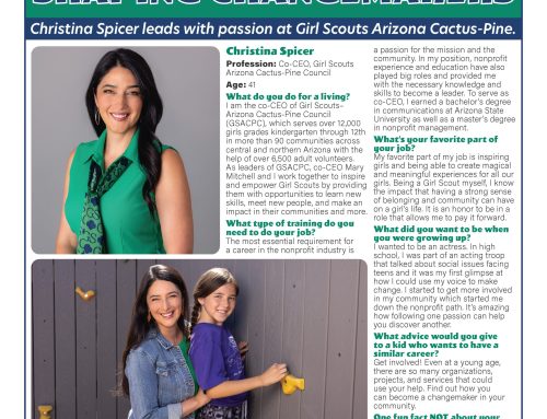 Shaping Changemakers: Christina Spicer leads with passion at Girl Scouts Arizona Cactus-Pine