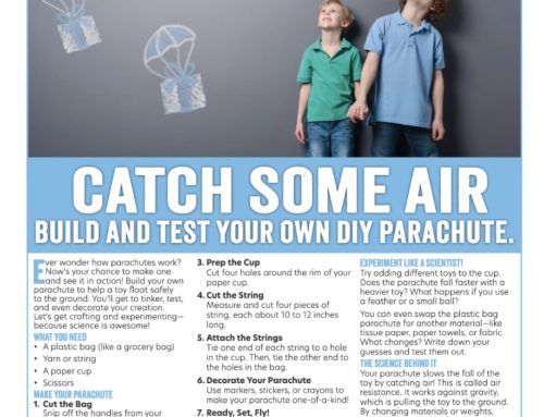 Catch Some Air: Build and Test Your Own DIY Parachute