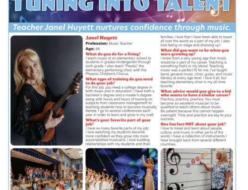 Tuning Into Talent: Teacher Janel Huyett Nurtures Confidence through music